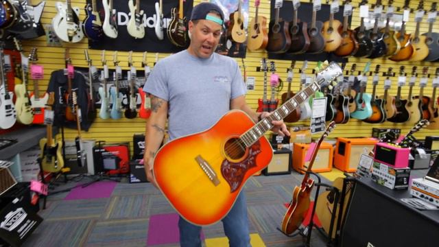 COOL THINGS: Epiphone Inspired by Gibson Acoustics! смотреть онлайн
