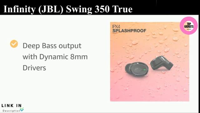 Infinity JBL Swing 350 True смотреть онлайн