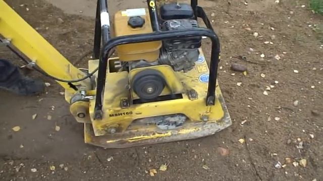 Уплотнение грунта виброплитой смотреть онлайн