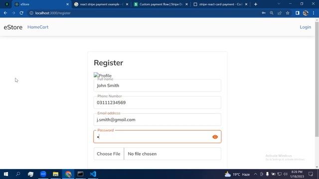 E_Commerce App using React JS with MERN (Part-8) Topic: Shopping cart functionality & place an orde смотреть онлайн