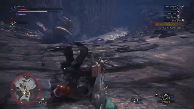 Monster Hunter World : How to Beat Kushala Daora (Wind Dragon Boss) смотреть онлайн