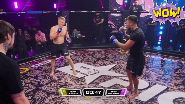 Рома Жёлудь против Милохина. Бой (февраль 2024) смотреть онлайн