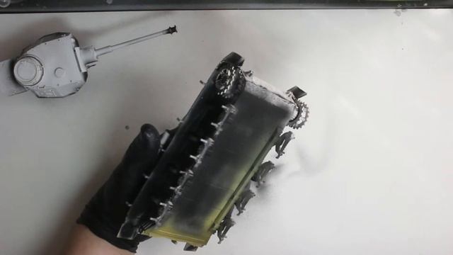 Сборка модели танка PZ4 от компании "Звезда" в масштабе 1/35 часть 7 смотреть онлайн