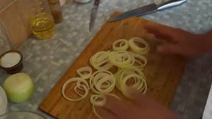 Луковые кольца. Рецепт приготовления луковых колец в кляре.