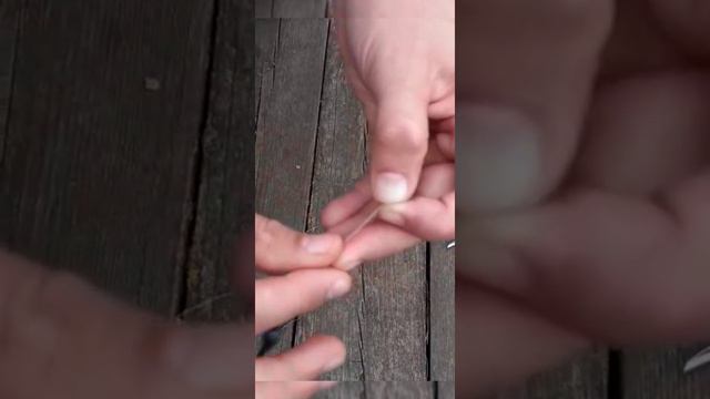 как завязать леску на крючок. способ 1. смотреть онлайн