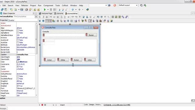 Aula 12 - Curso Básico Programação Delphi - (FORMULÁRIO CONSULTA) - Parte 1 смотреть онлайн