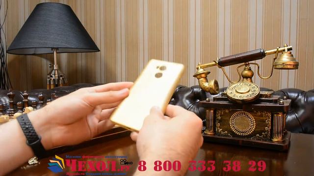 Фирменная силиконовая задняя панель-чехол-накладка с защитой боковых кнопок для Xiaomi Redmi 4 смотреть онлайн