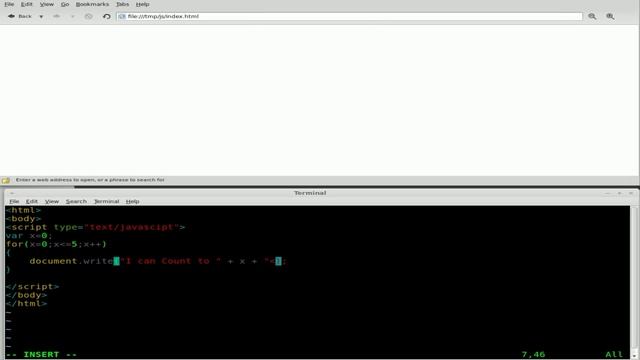 JavaScript Tutorial Part#9 For Loops - For Linux Users смотреть онлайн