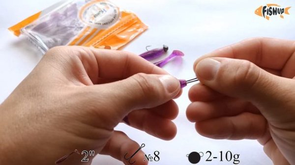 FishUp Wizzle Shad — оснащаем все размеры + НОВЫЕ ЦВЕТА! (2021)