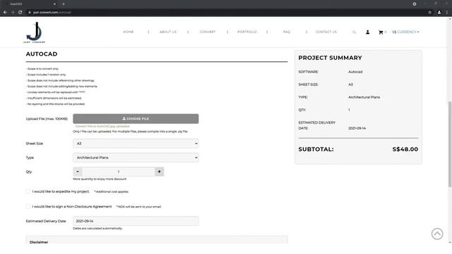 How to Select Specifications for Converting to AutoCAD (.DWG) using Just-Convert смотреть онлайн