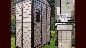 Садовый душ с туалетом под ключ