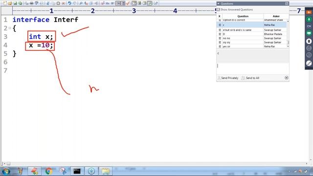 Java Certification 8 & 11 OCJA (1Z0 - 808 & 815)Session - 48 |Interface methods,Interface variables смотреть онлайн