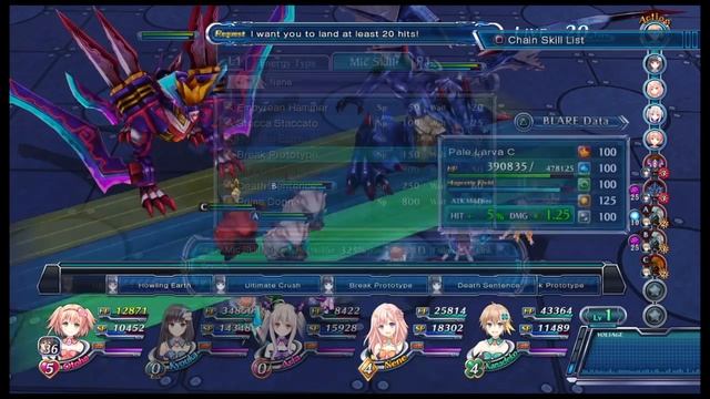 Omega Quintet - White and Black Jewel fast farming (Advanced Mode, different enemy type) смотреть онлайн