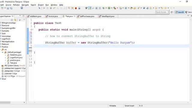 String - Convert StringBuffer to String in Java - Intact Abode смотреть онлайн