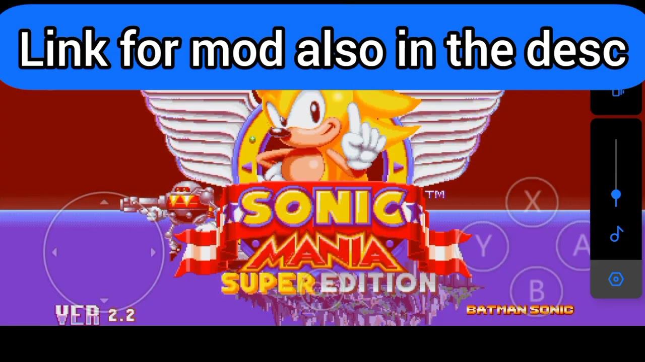 How to install mods for Sonic Mania Plus Android Decompilation RSDKV5! Super Hyper mod. смотреть онлайн