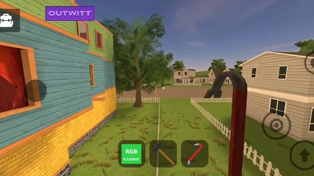 Angry Neighbor - Все секреты! Золотой ключ найден! 3 Куба RGB? Где найти красный ключ? Прохождение. смотреть онлайн