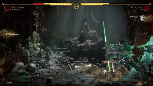 Mortal Kombat 11 - Scorpion Vs Jade (Very Hard) смотреть онлайн