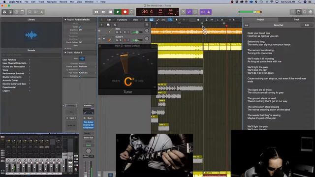 New Album: Tracking Guitar 3, Synth, Angels, Demons, and Harms eek!! смотреть онлайн