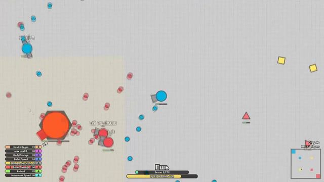 Diep.io.Новый режим ,,Domination""Боты??,Читы?? смотреть онлайн