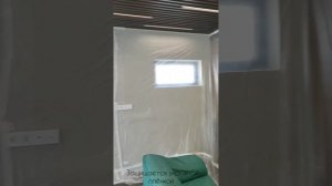 Реставрация и покраска алюминиевой раздвижной двери.