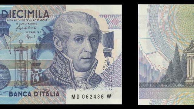 Banknotes of last issue of the Italian Lira. Notes in circulation when the euro was introduced. смотреть онлайн