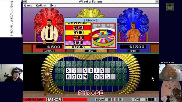 Wheel of Fortune (GameTek) (Windows 3.1): Nerdy Brian Blessed смотреть онлайн