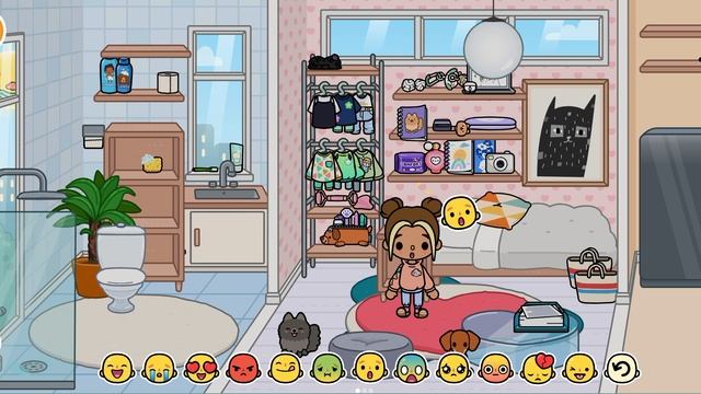 Играю в игру:тока бока//скачивайте//