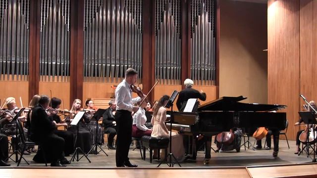 Felix Mendelssohn - Double Concerto for violin & piano - Nikita Budnetsky - Alisa Kupriyova смотреть онлайн