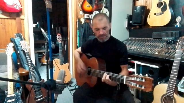 Blue Hotel - Chris Isaac - fingerstyle guitar cover George Chatzopoulos смотреть онлайн