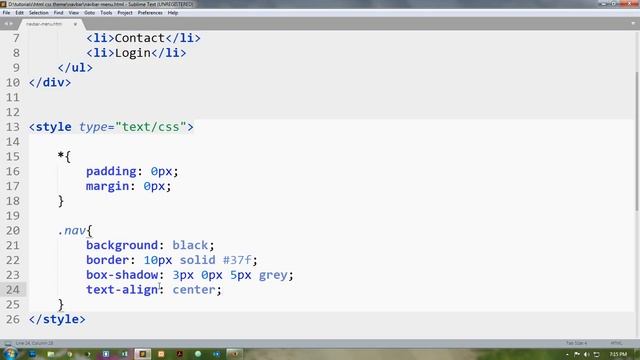 Navigation / menu bar with hover effects using html and css| web zone смотреть онлайн