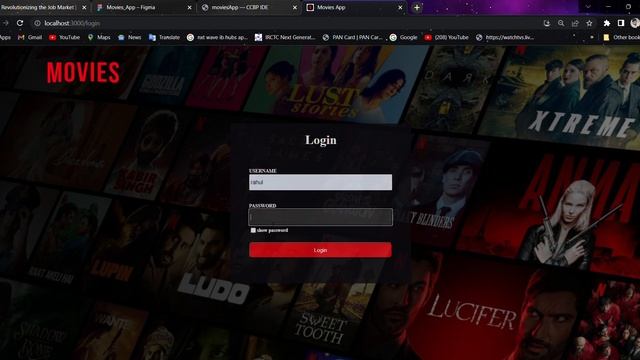 Movies App @NxtWaveTech смотреть онлайн