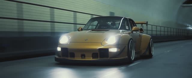 Крутейший RWB Porsche мчится по улицам Сан-Франциско смотреть онлайн