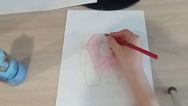 Amogus. Легкий рисунок. смотреть онлайн