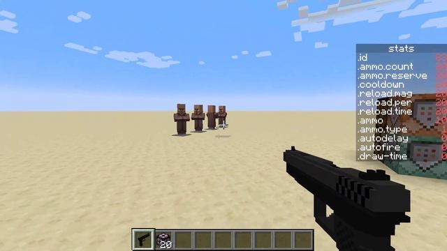 How To Code Guns In Minecraft | Sound Effects