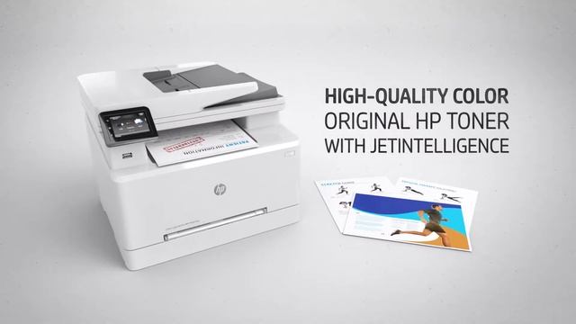 HP Color LaserJet Pro MFP M281fdw Printer смотреть онлайн