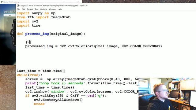 OpenCV - Python plays Grand Theft Auto 5 p.2 смотреть онлайн