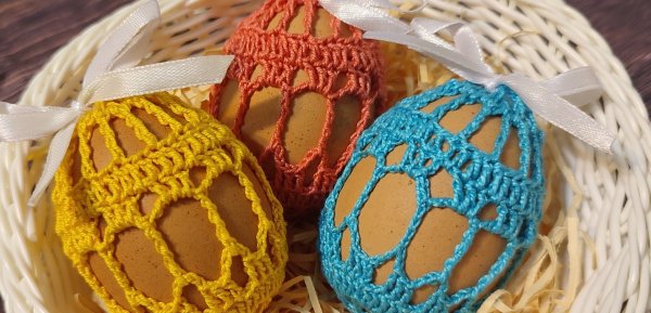 ЧЕХОЛ ДЛЯ ПАСХАЛЬНОГО ЯЙЦА крючком / EASTER EGG Crochet CASE