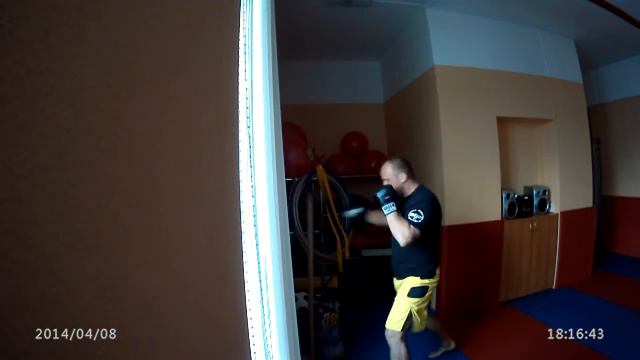 Макивара Камертон Шилова. Удар на пробой 20 см. 1 смотреть онлайн