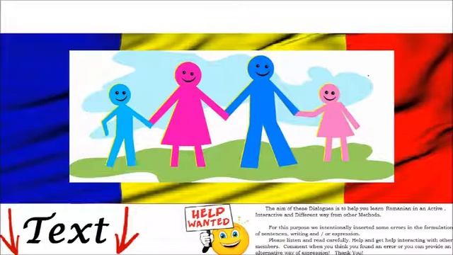 Romanian Dialogue - Family Reunion = Reintregirea Familiei - Practice Writing, Understanting смотреть онлайн