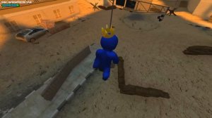 РАДУЖНЫЙ СИНИЙ ДРУГ СТАЛ КАЧКОМ! РАДУЖНЫЕ ДРУЗЬЯ В ГАРРИС МОД! RAINBOW FRIENDS В Garry`s Mod!