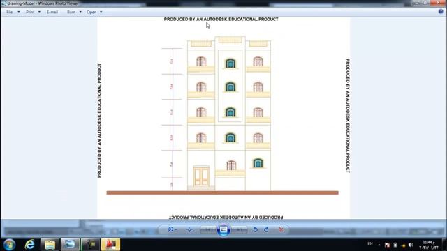 حل مشكلة ظهور جملة Produced by an autodesk educational product# عند الطباعه فى #الاتوكاد смотреть онлайн