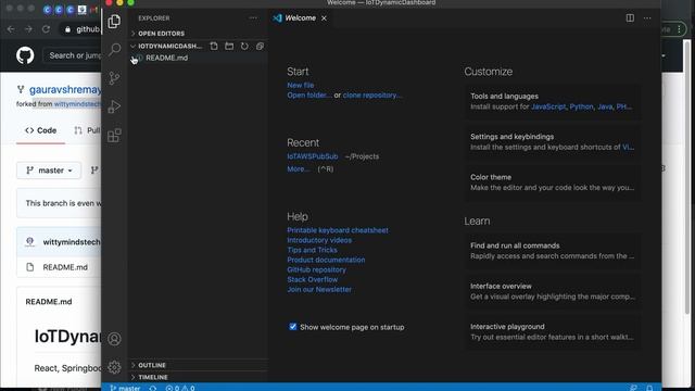 Fork, Clone and Create Pull Request Github: Using VS Code and Terminal - Part 1 смотреть онлайн