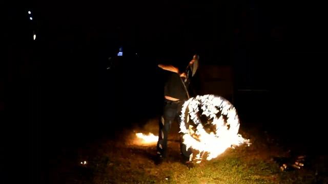 "Огненное шоу", г.Абинск, "Ночь кино 2017" смотреть онлайн