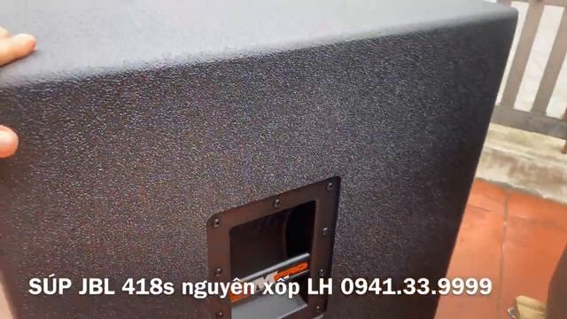 Cập Bến Cặp Sub JBL MPro 418S Nguyên Thùng Xốp, Chưa Sử Dụng | CAO JBL смотреть онлайн