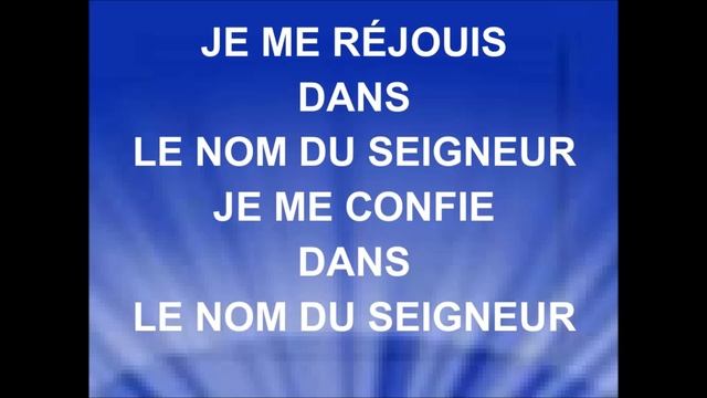 JE ME RÉJOUIS DANS LE NOM DU SEIGNEUR - Jeunesse en Mission смотреть онлайн