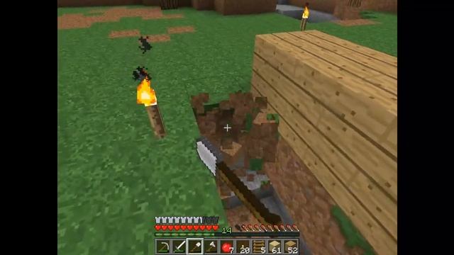 Let's play по minecraft 1.4.2(Серия 8)[Очистка территории]. смотреть онлайн