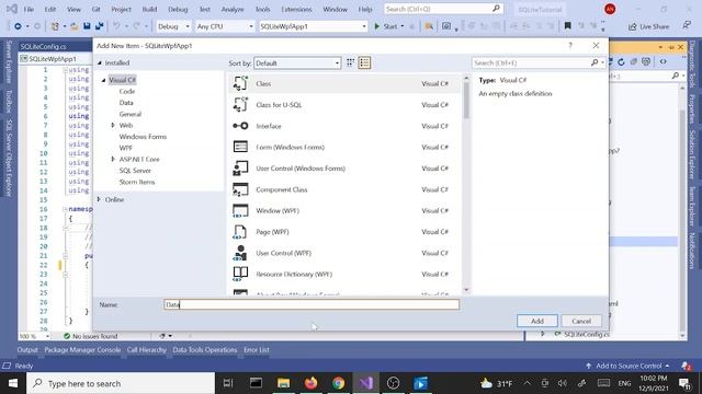 WPF | How To Connect To SQLite Database | Read From SQLite | ListBox, Datagrid смотреть онлайн