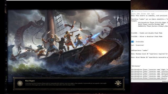 Pillars of Eternity 2 Deadfire Console Commands Attributes Skills + Wizard Abilities Tutorial 2019 смотреть онлайн