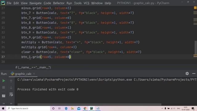 Python Program to Create a Graphical Calculator Using Python||Tkinter смотреть онлайн