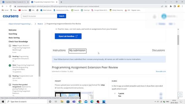Object Oriented Programming in Java Coursera Week 6 Answers | Peer Graded Assignment Coursera смотреть онлайн